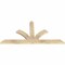 Ekena Millwork Richland Rough Sawn Timber Gable Bracket, Douglas Fir, 60"W x 30"H x 2"D x 4"F, 12/12 Pitch GBW060X30X0204RIC00RDF - alternate 5